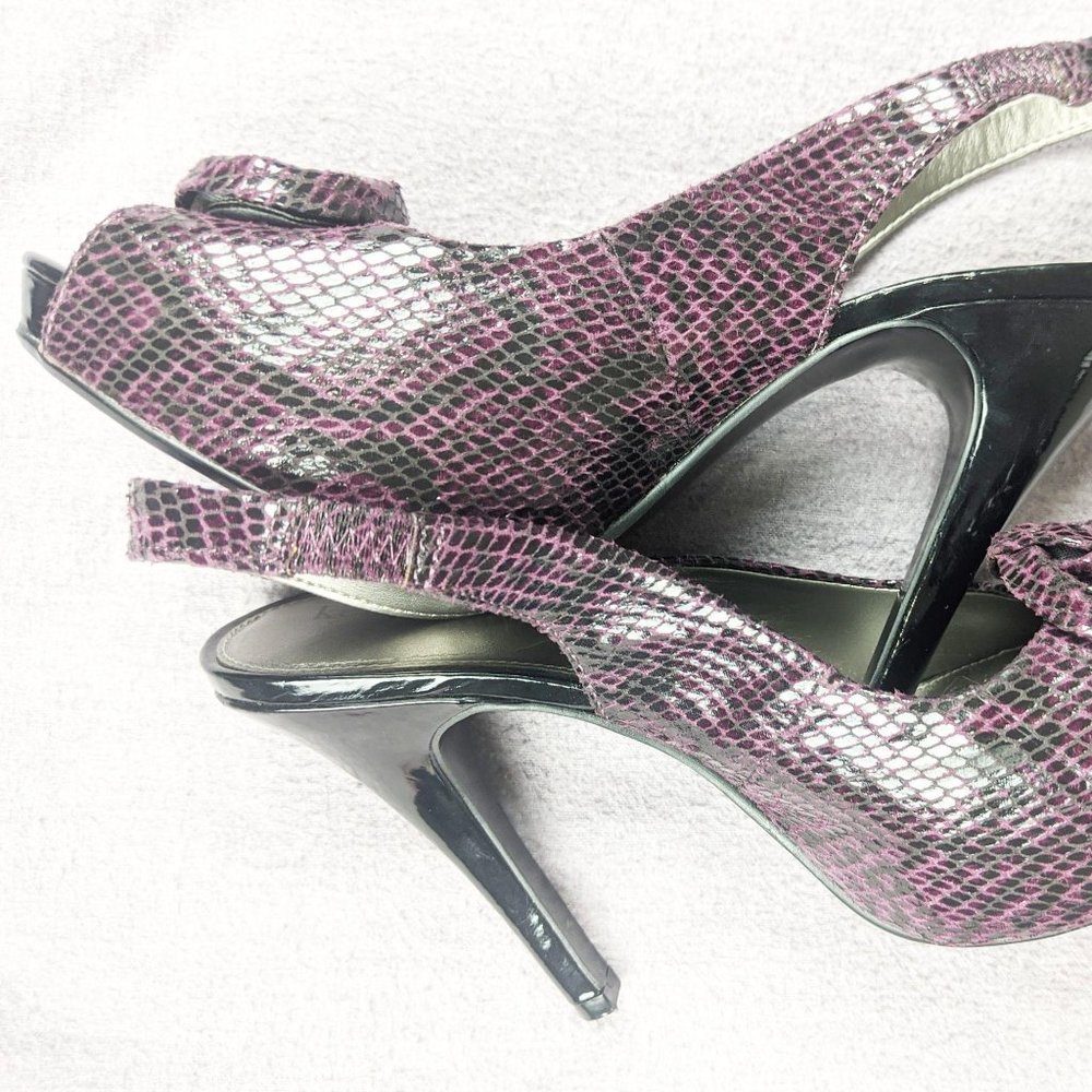 Kelly and Katie Animal Print Heels Size 8.5